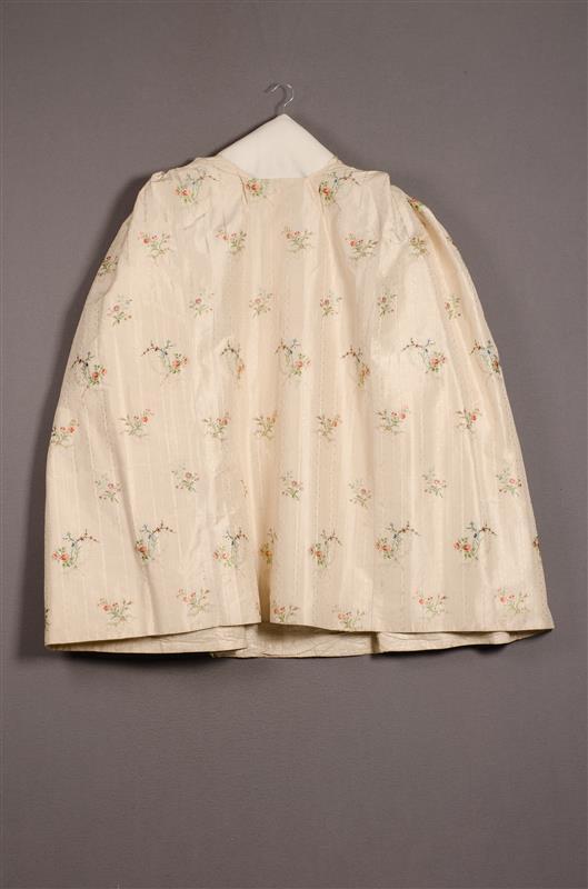 Robe à la française bestaande uit rok en overjapon