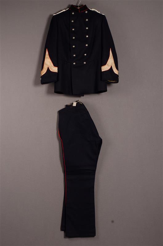 Uniform van een korporaal van de artillerie der Utrechtse Schutterij