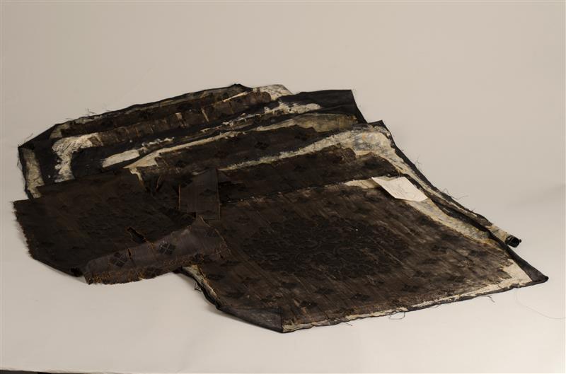 Zeven stukken stoelbekleding