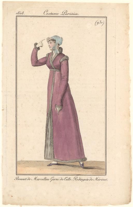 62 modeprenten uit het Journal des Dames et des Modes