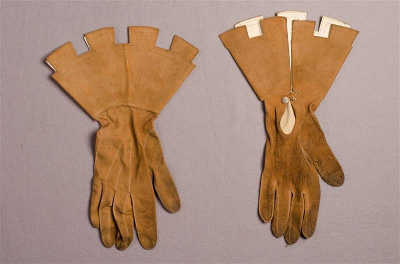 Paar herenpaardrijhandschoenen