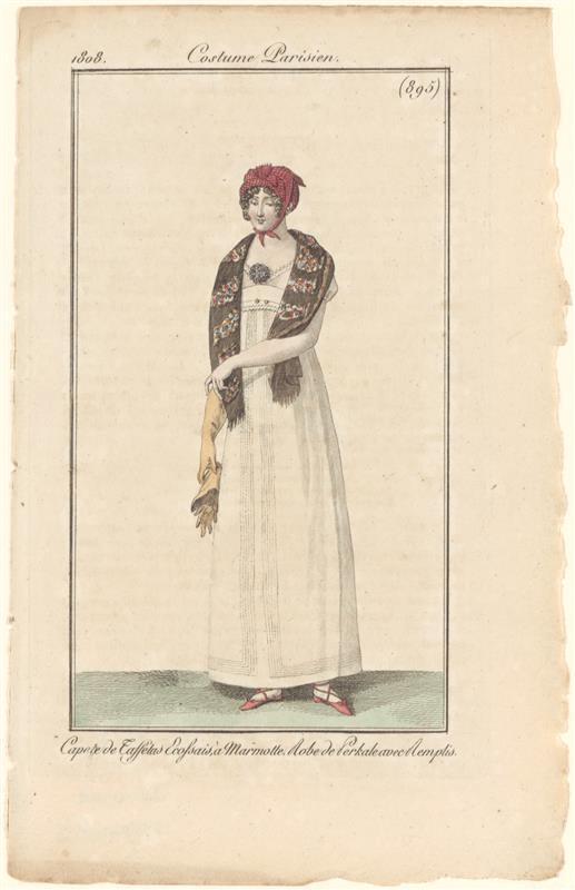 62 modeprenten uit het Journal des Dames et des Modes