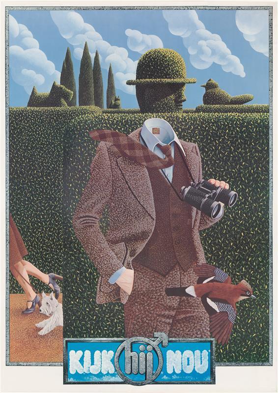 Affiche Kijk hij nou