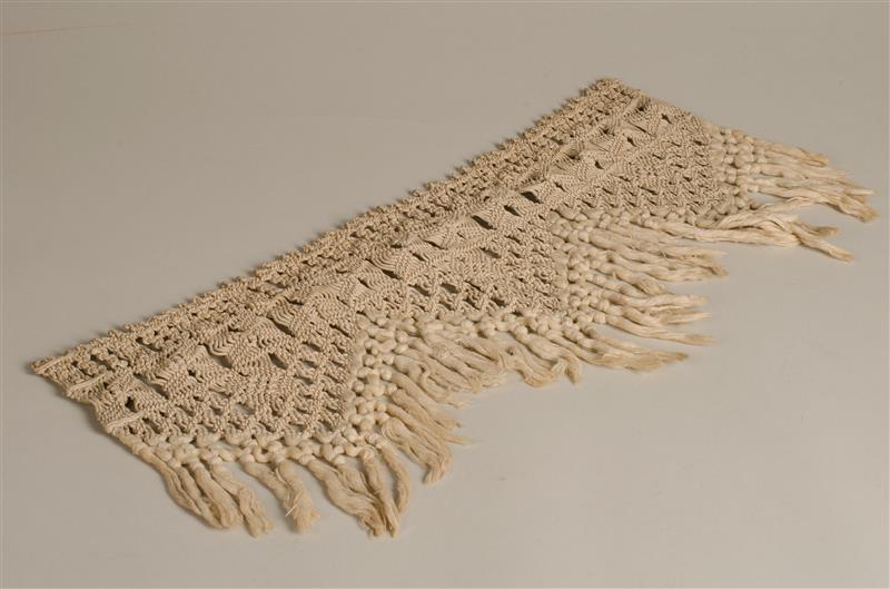 Stuk macramé knoopwerk