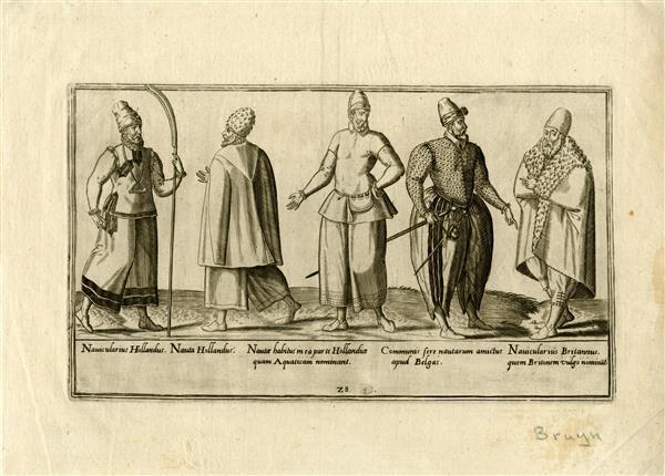 Nauicularius Hollandus; Nauta Hollandus; Nautae habitus in eaparte Hollandiae quam Aquaticam…
