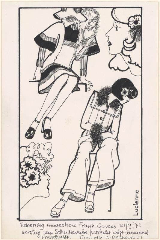 Modetekening: Mode Frank Govers
