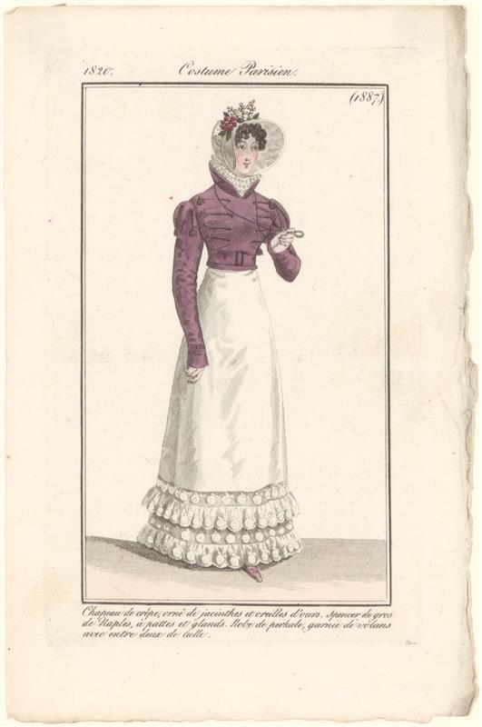 34 modeprenten uit Journal des Dames et des Modes (1797-1839)