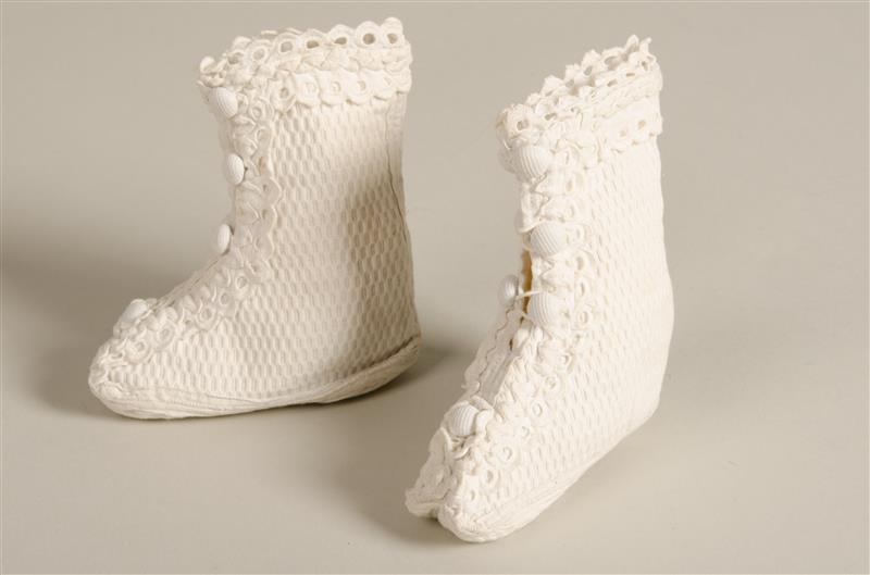 Paar kinderschoenen