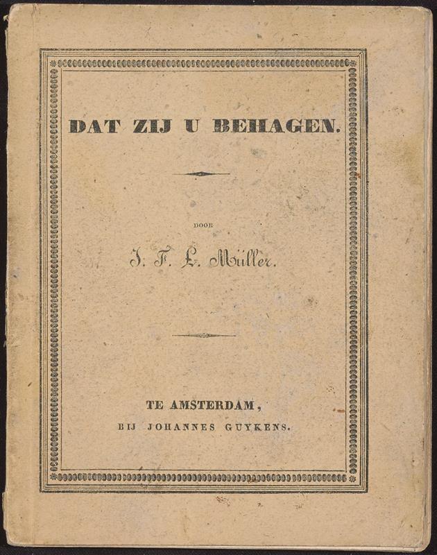 Dat zij u behagen