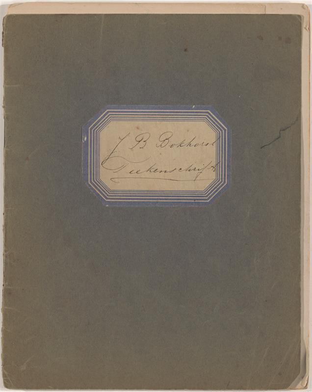 Schrift met tekeningen en schetsen