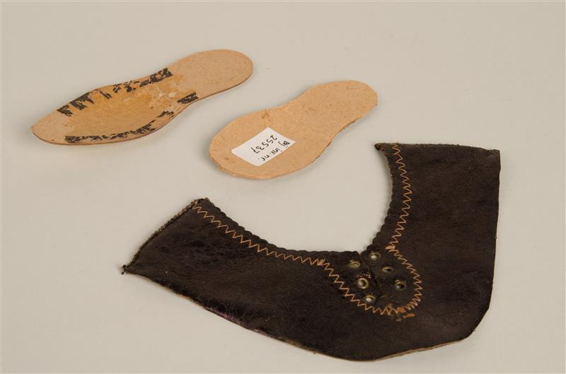 Poppenschoen onderdelen