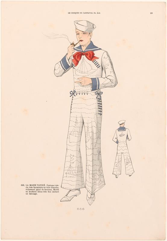 Tijdschrift "Le croquis original album spécial de carnaval"