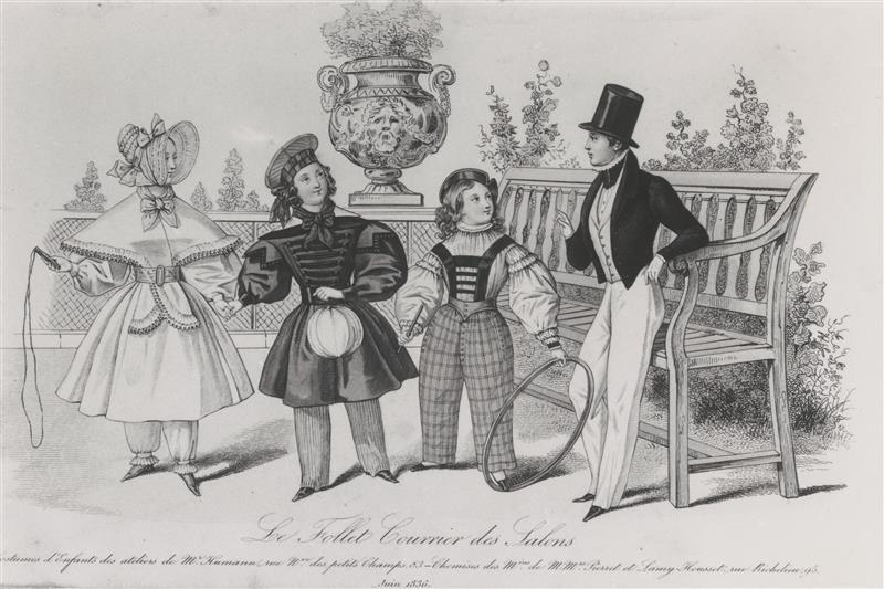 Le follet: courrier des salons, journal des modes : lady's magazine and muzeum
