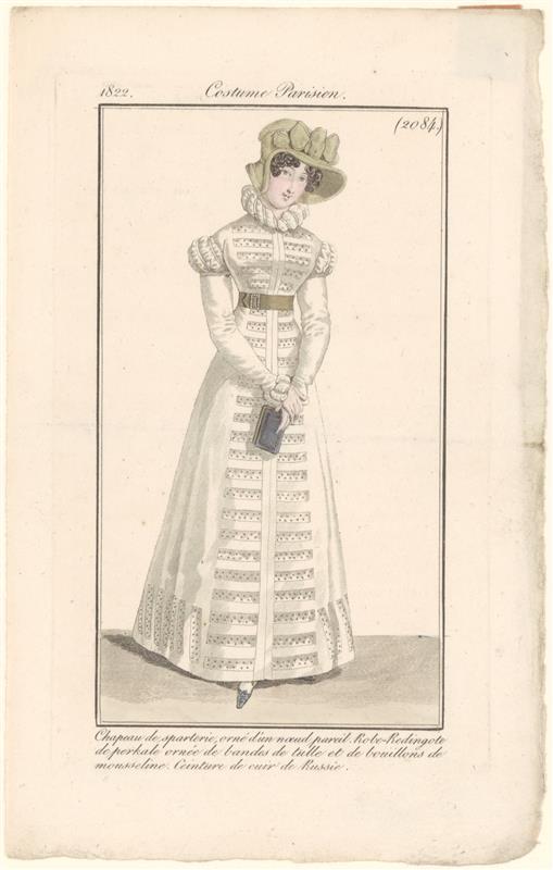 34 modeprenten uit Journal des Dames et des Modes (1797-1839)