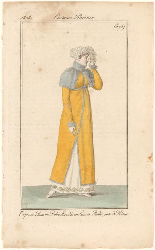 62 modeprenten uit het Journal des Dames et des Modes