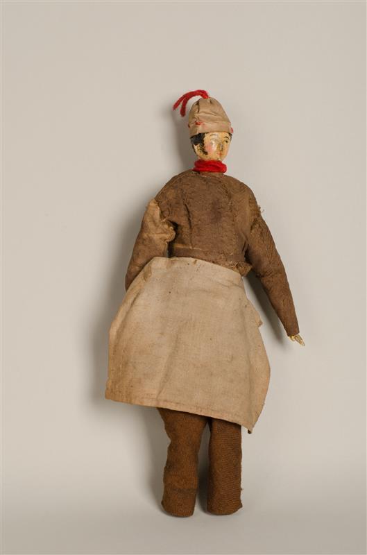Mannelijke poppenkamerbewoner