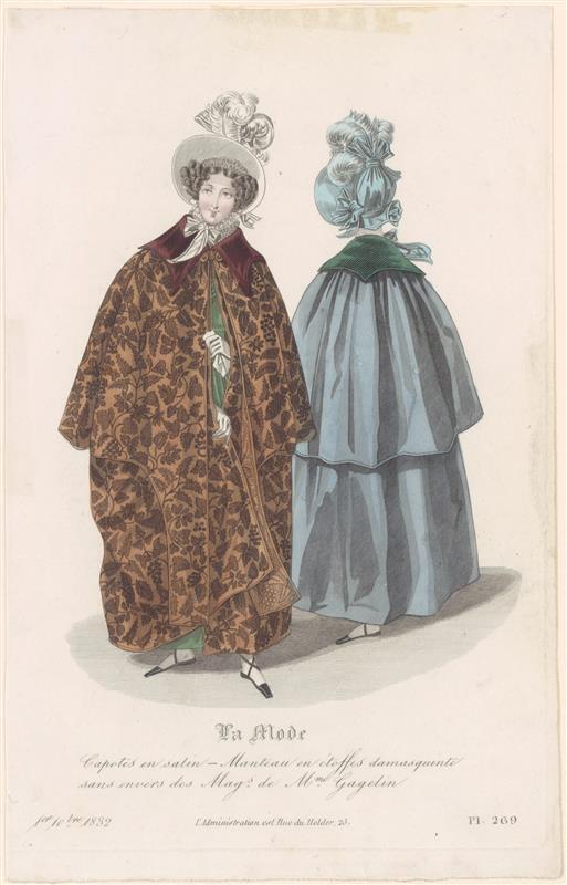 Prent uit La Mode