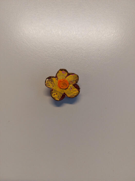 Broche van een bloem