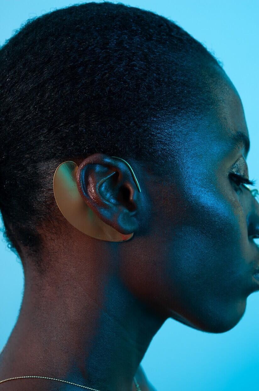 P-15 Satellite Earcuff