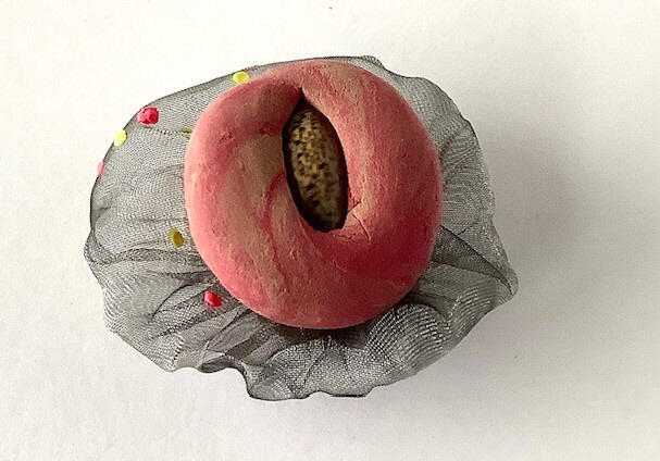 Broche bloemvormig