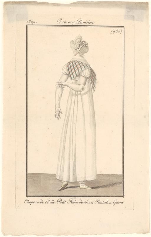 34 modeprenten uit Journal des Dames et des Modes (1797-1839)