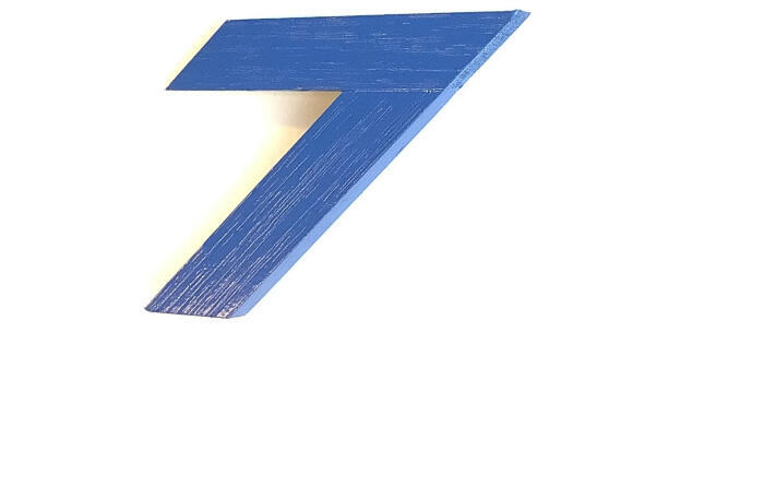 Broche in de vorm van een zeven 
