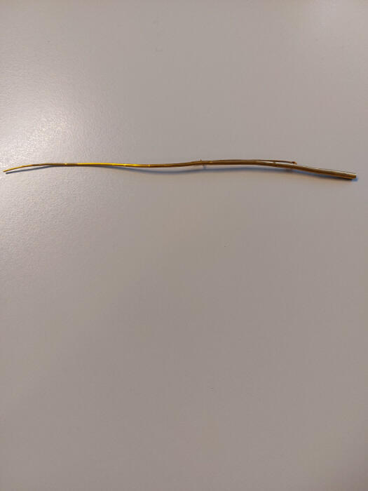 Broche van smal toelopende buis