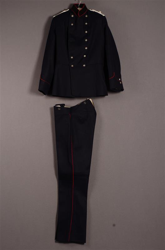 Uniform van een schutter van de artillerie van de Utrechtse Schutterij