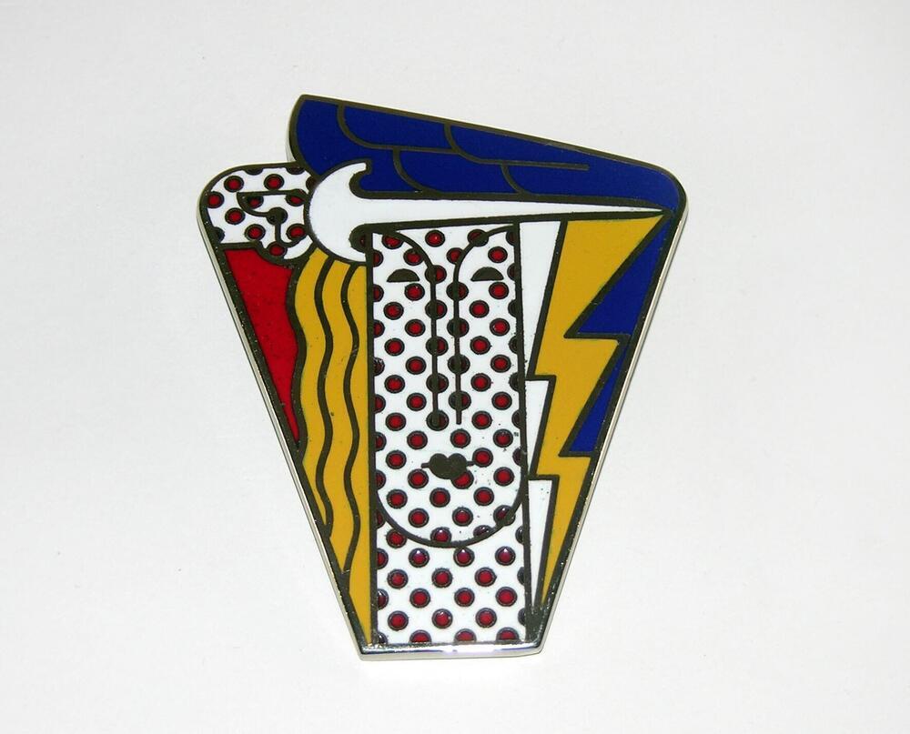 Modern Head Brooch