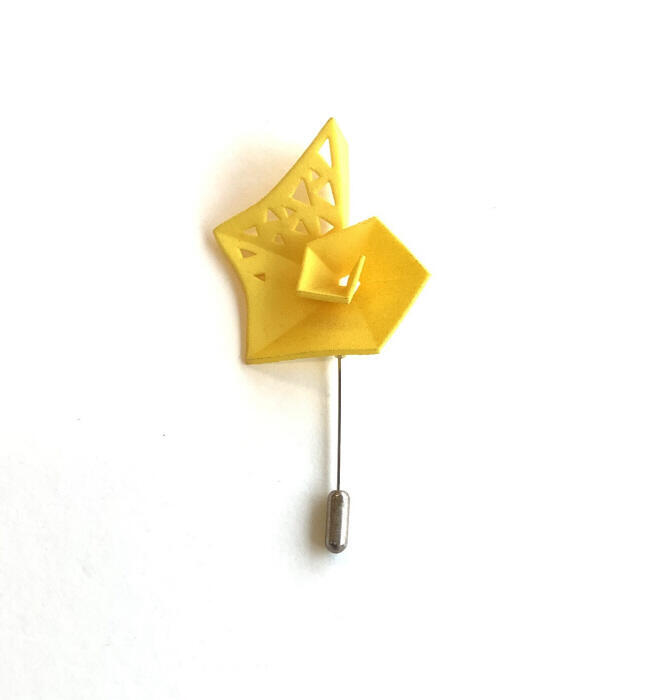 Broche in de vorm van een molentje