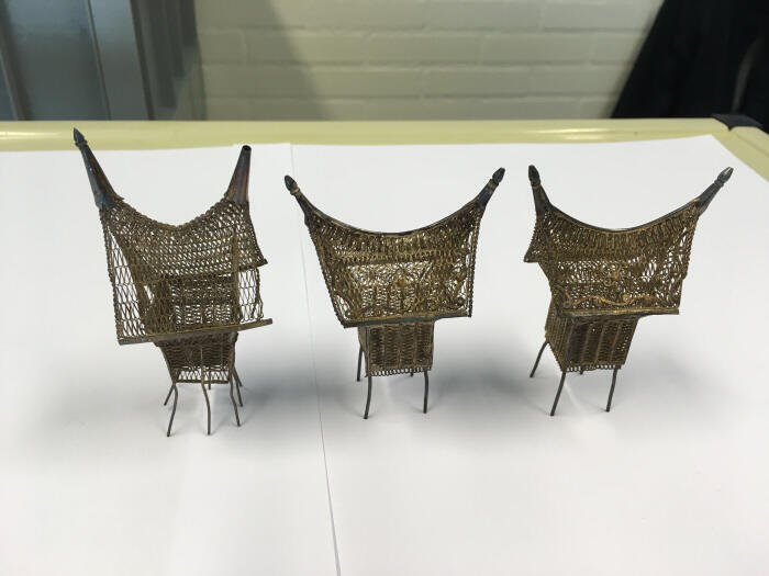 Miniatuur rijstschuur