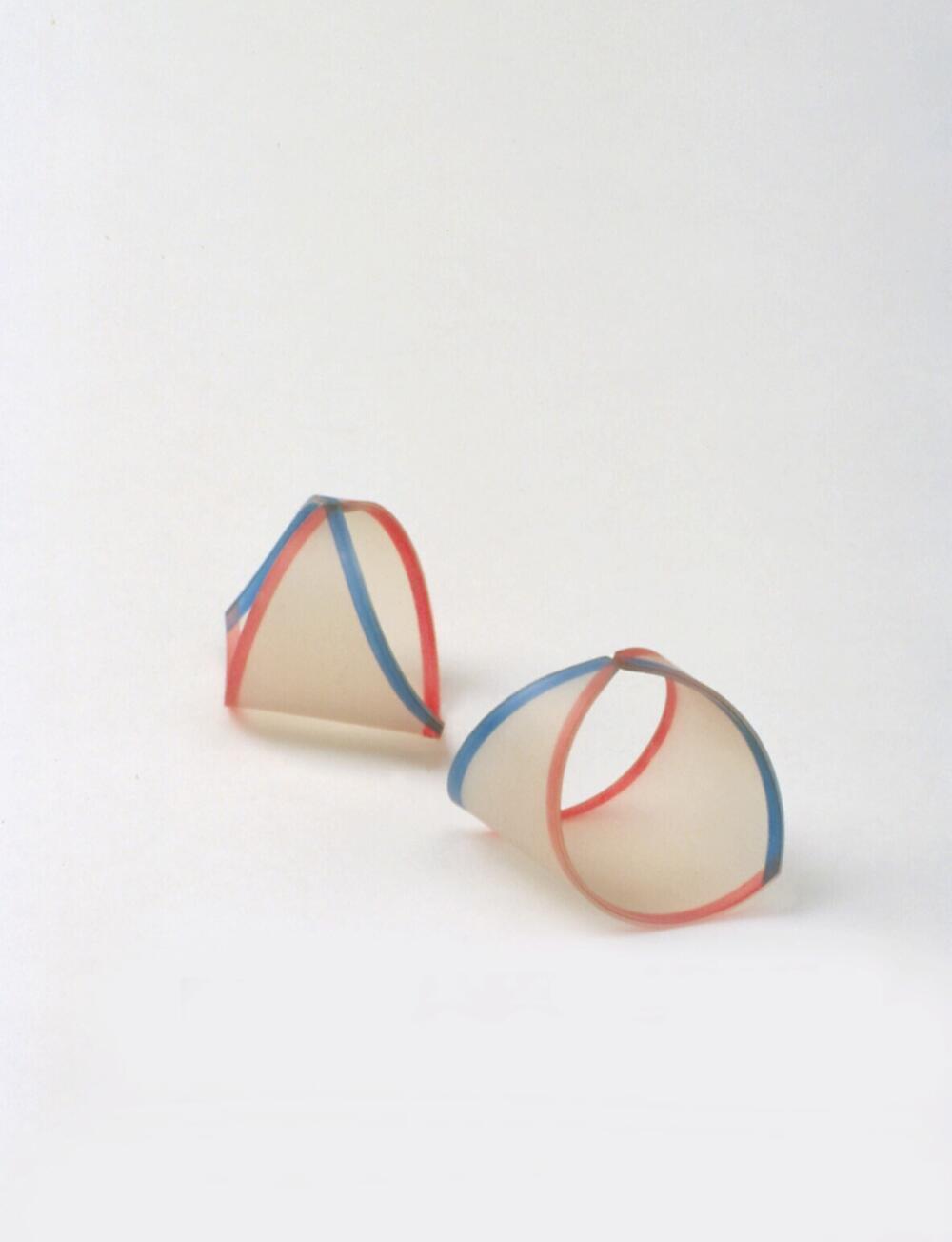 gebroken lijnen, primaire kleuren, 1982 / 84