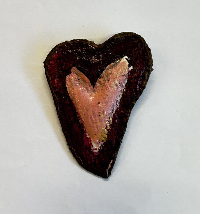Broche hart