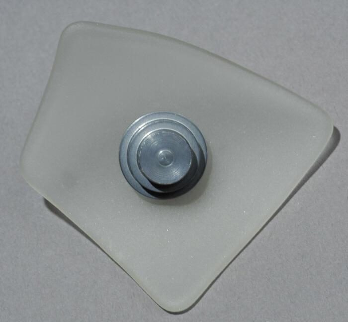 Broche van glas