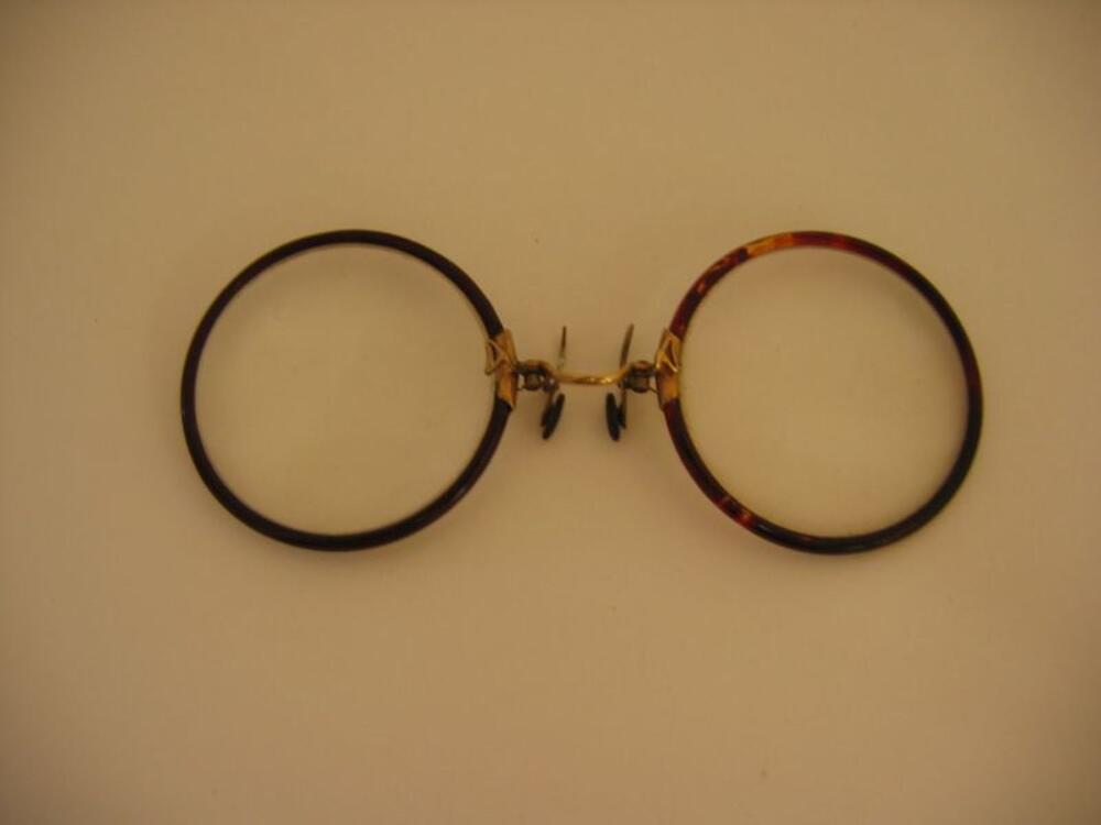 Pince-nez in schildpad