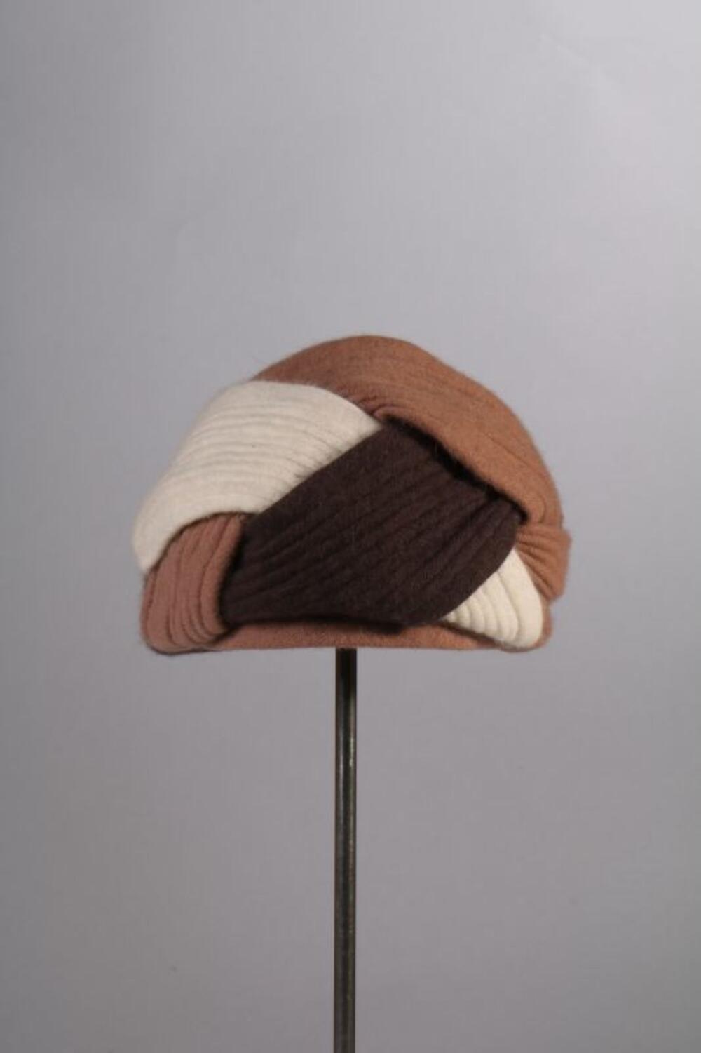 wollen tulbandmodel muts