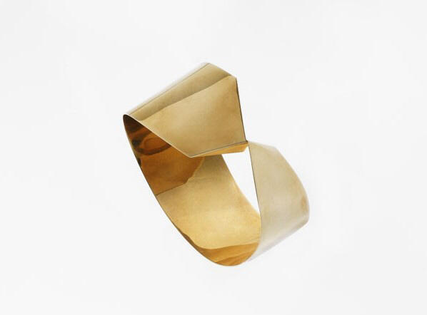 Armband met een gevouwen sluiting