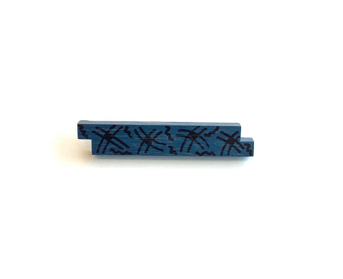 Staafjesbroche met X figuren
