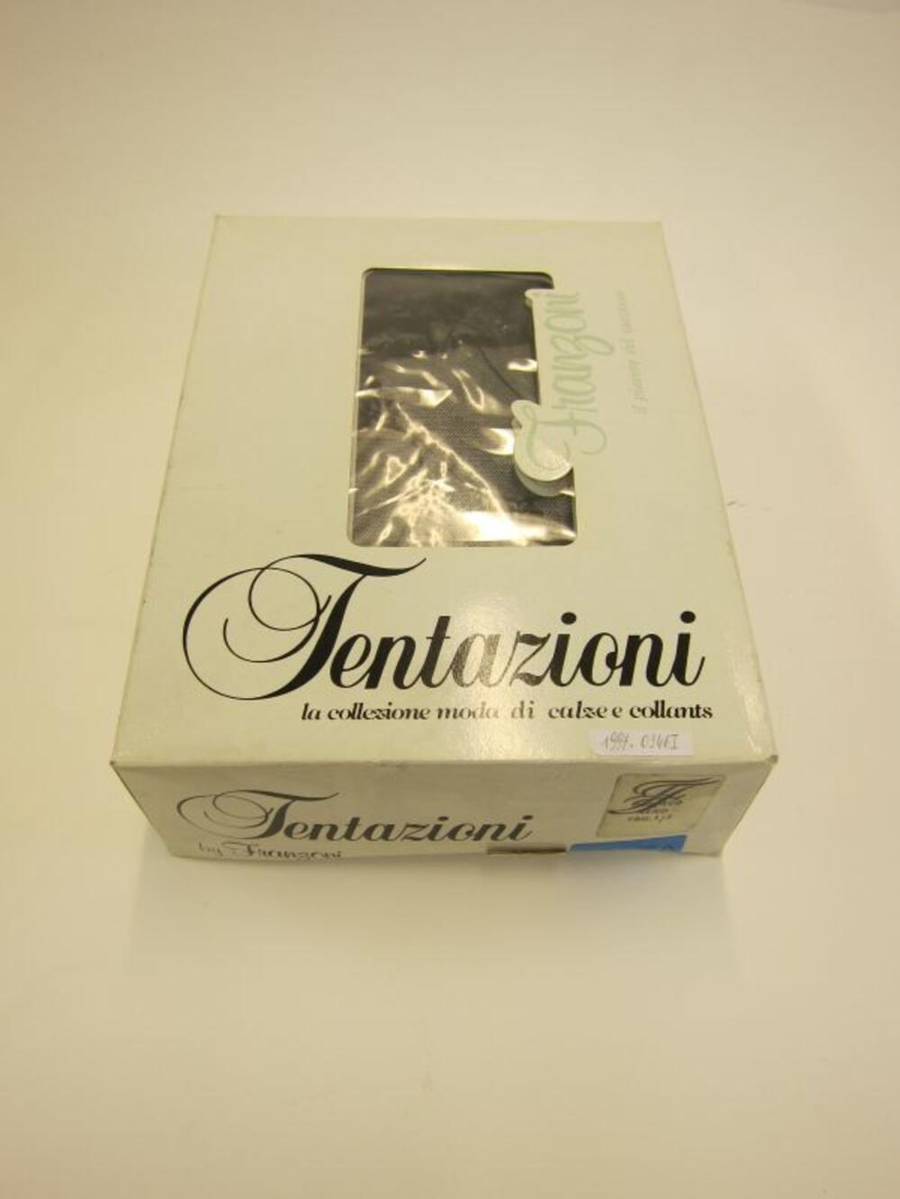 Doos met 4 paar fantasiekousen