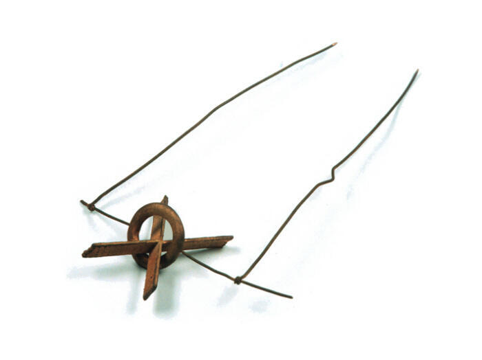 object van koperdraadjes
