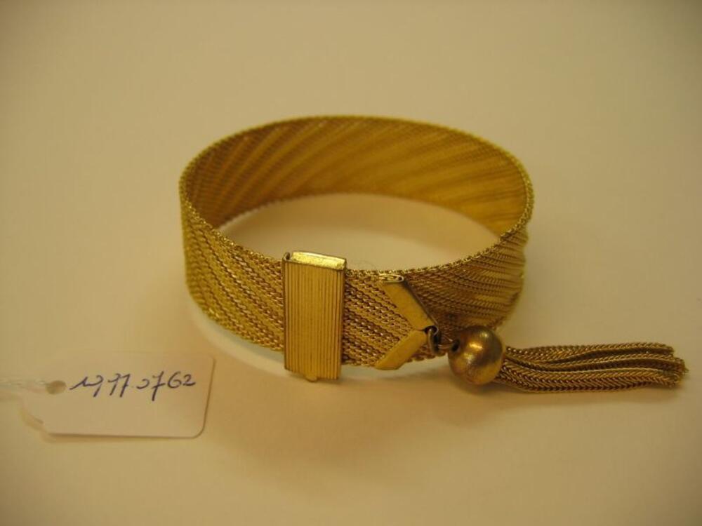 Armband in goudkleurig metaal