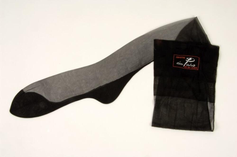 Kousen in zwarte nylon