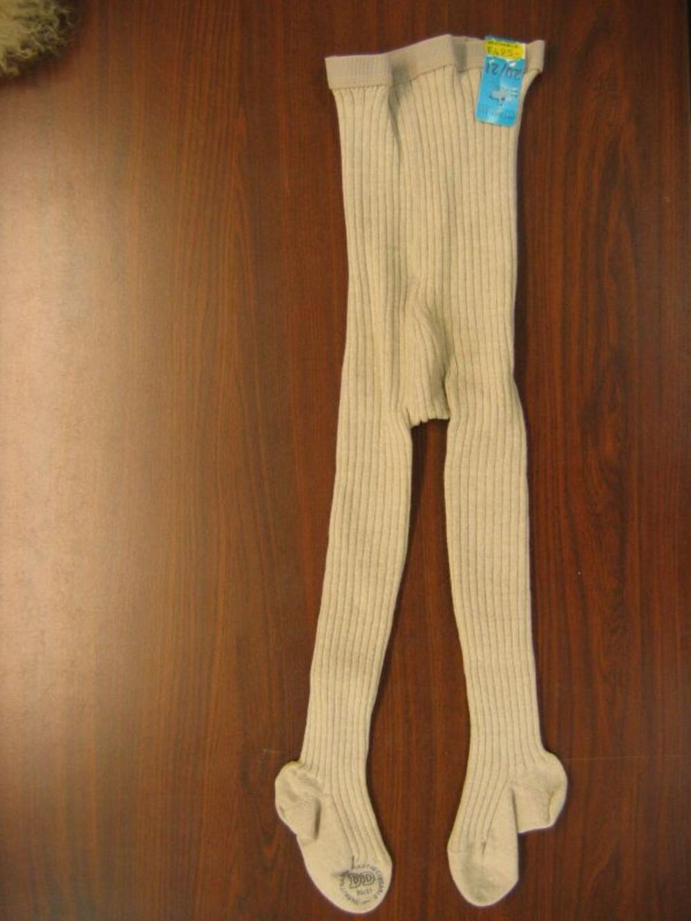 Maillot in beige breiwerk