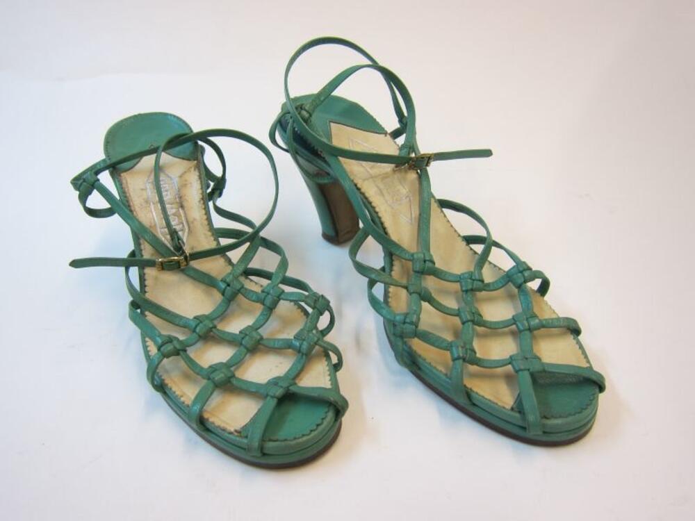 Sandalen in leer
