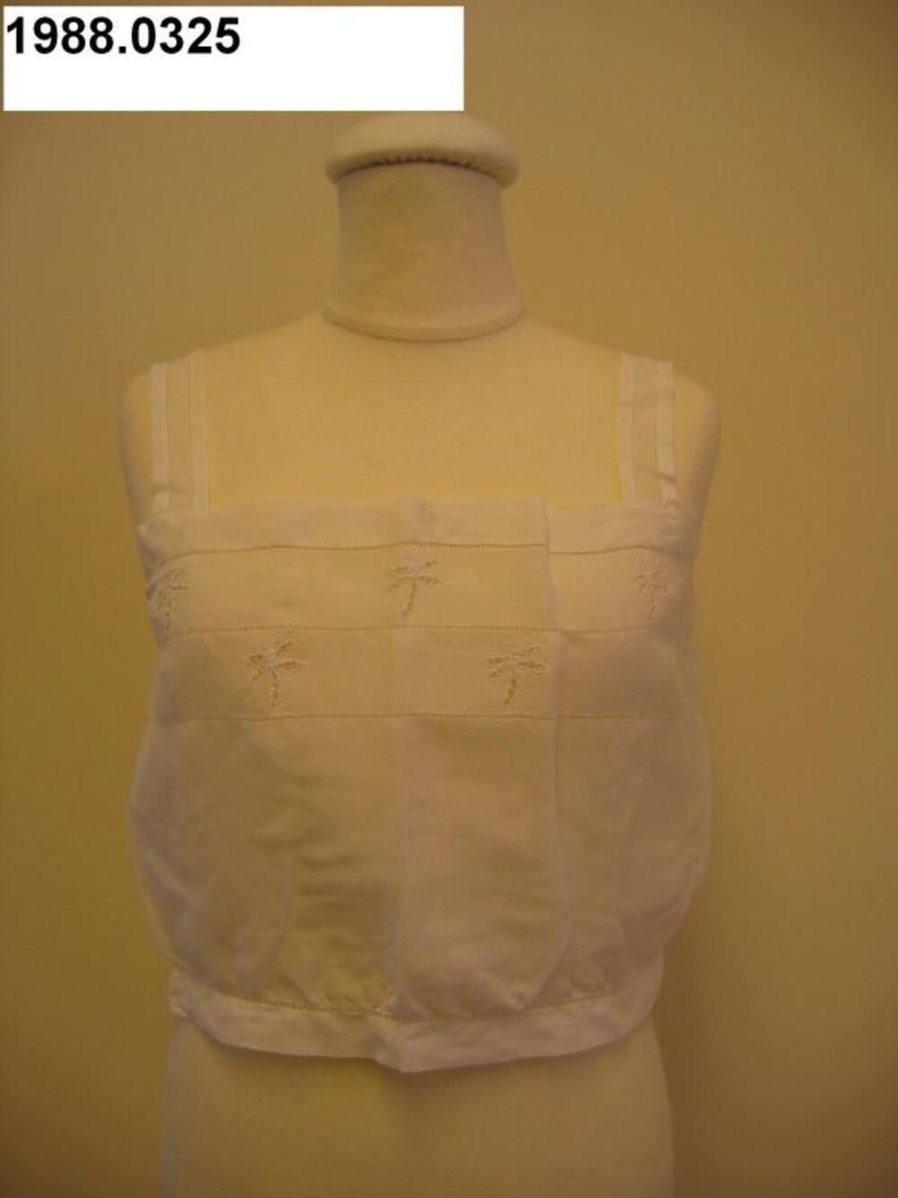 Cache-corset in fijne batist