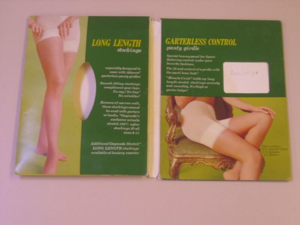 Zalmkleurige, elastische pantybroek