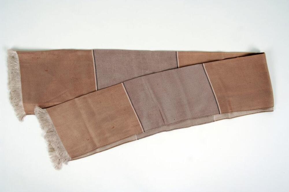 Foulard in paars zijde