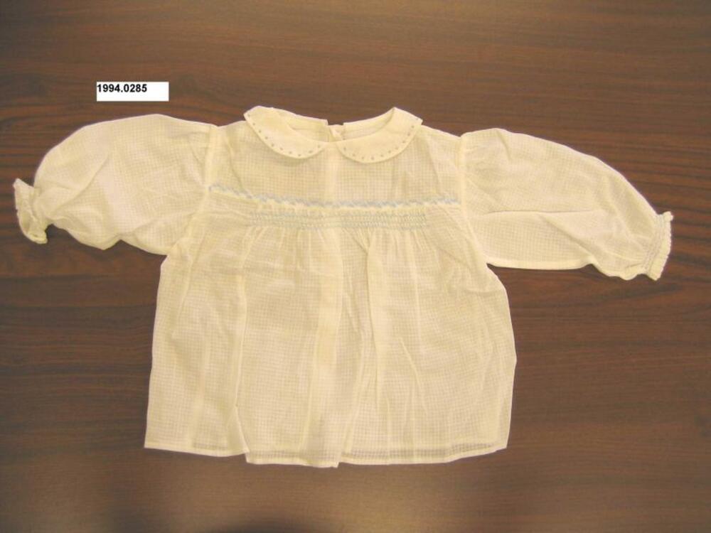 Blouse in witte katoen
