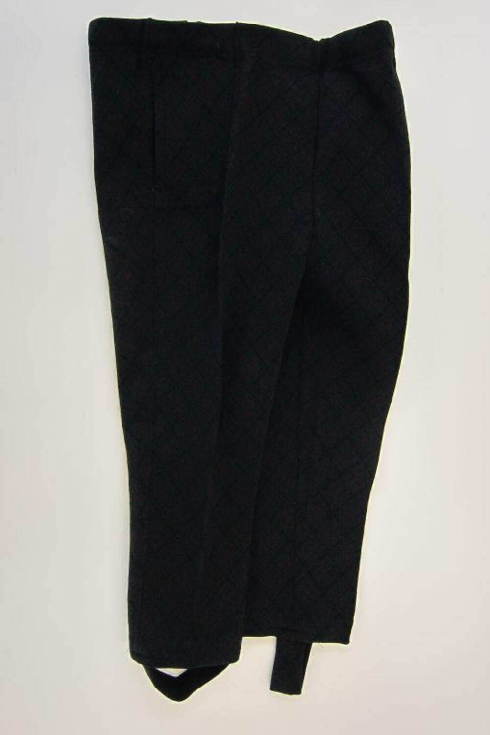Legging in groene stretchstof