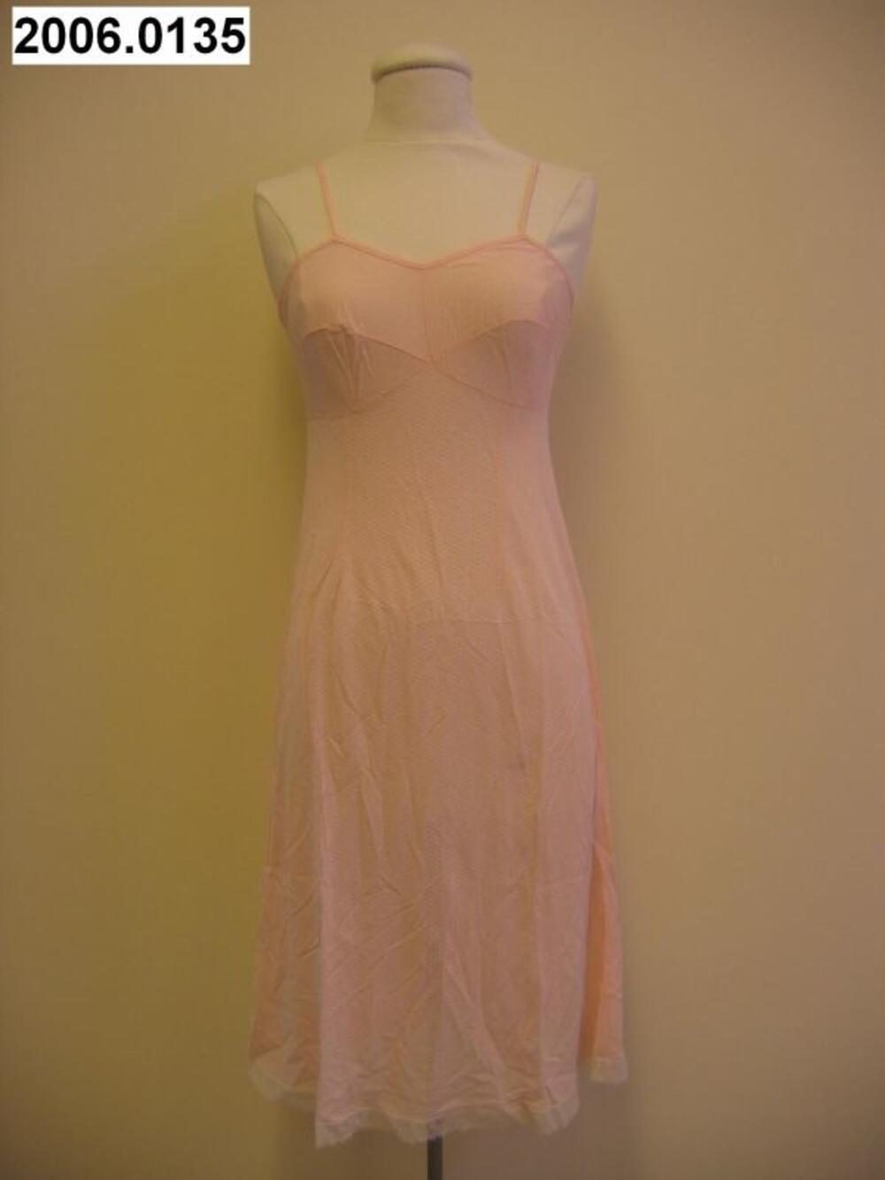Roze onderjurk